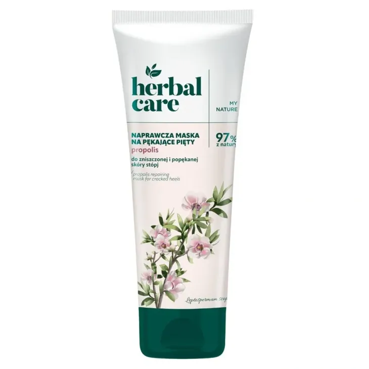 Farmona Herbal Care naprawcza maska na pękające pięty Propolis 100 ml