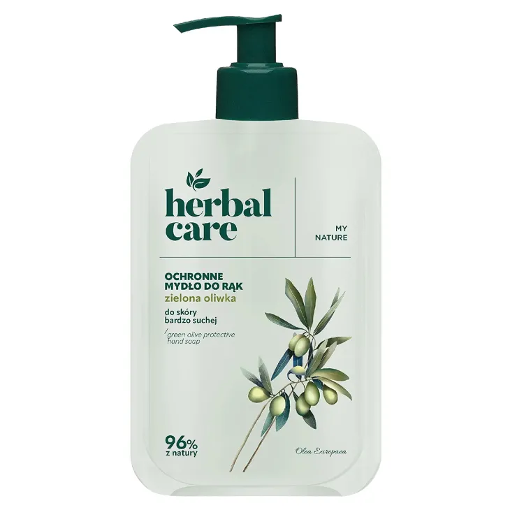 Farmona Herbal Care ochronne mydło do rąk do skóry bardzo suchej Zielona Oliwka 500 ml