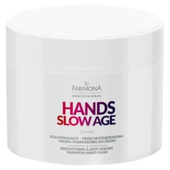Farmona Professional Hands Slow Age rozjaśniająco-przeciwstarzeniowa maska parafinowa do dłoni 300 g