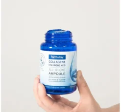 Farmstay Collagen&Hyaluronic Acid serum ampułka do twarzy z kwasem hialuronowym i kolagenem 250 ml