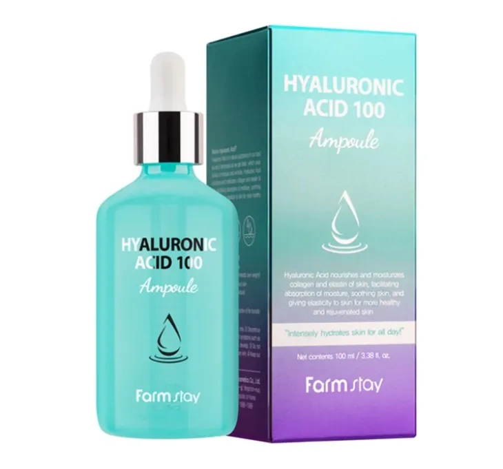 Farmstay Hyaluronic Acid 1000 serum z kwasem hialuronowym ampułka 100 ml