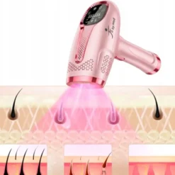 FitbyMed BHRL-04 depilator IPL z funkcją chłodzenia Rose Gold