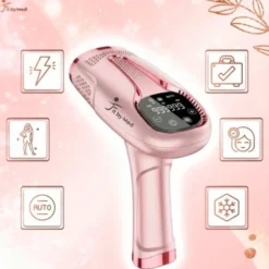 FitbyMed BHRL-04 depilator IPL z funkcją chłodzenia Rose Gold