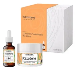 Floslek Beta Carotene Pro Age zestaw prezentowy do pielęgnacji twarzy olejek + krem