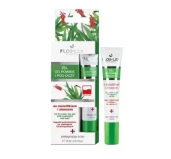 Floslek żel do powiek i pod oczy Świetlik, Aloes 15 ml