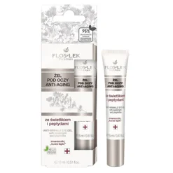 Floslek żel pod oczy anti-aging ze świetlikiem i peptydami 15 ml