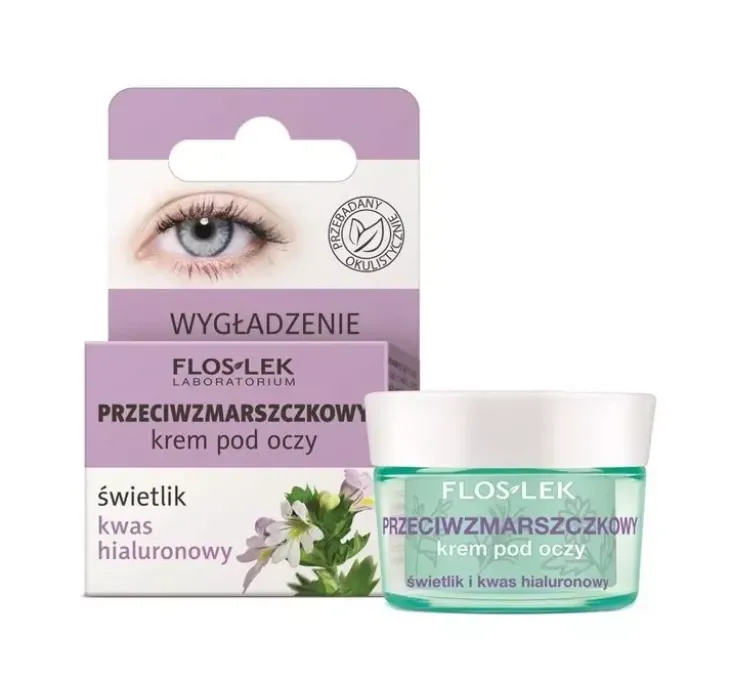 Floslek przeciwzmarszczkowy krem pod oczy 15 ml
