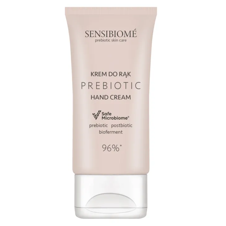 Floslek Sensibiomé Prebiotic krem do rąk z prebiotykiem, postbiotykiem i biofermentem 50 ml
