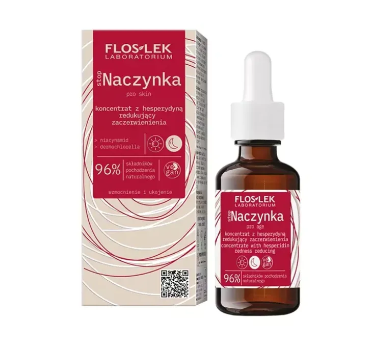 Floslek Stop Naczynka koncentrat z hesperydyną redukujący zaczerwienia 30 ml