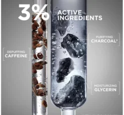 Garnier Charcoal Caffeine płatki pod oczy 2 sztuki