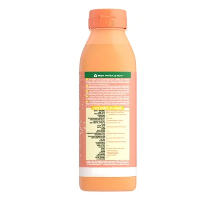 Garnier Fructis Hair Food Pineapple szampon do włosów długich i matowych 350 ml
