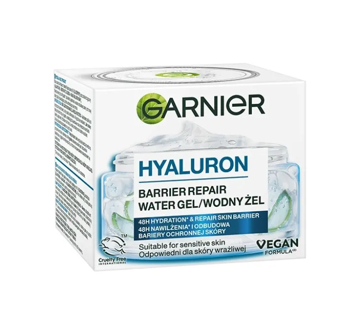 Garnier Hyaluron Barrier Repair wodny żel-krem do twarzy 50 ml