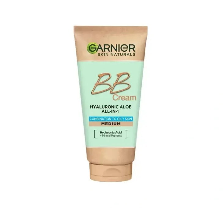 Garnier Hyaluronic Aloe All-in-1 nawilżający krem BB skóra mieszana i tłusta Medium 50 ml