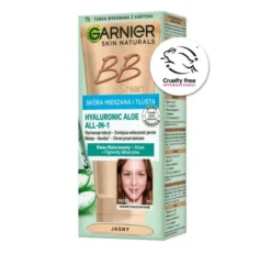 Garnier Hyaluronic Aloe All-in-1 nawilżający krem BB skóra mieszana i tłusta Light 50 ml