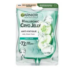 Garnier Hyaluronic Cryo Jelly nawilżająca żelowa maska na tkaninie z efektem chłodzenia 27 g
