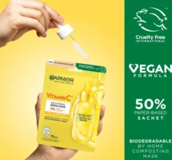 Garnier maska na tkaninie z witaminą C 1 sztuka