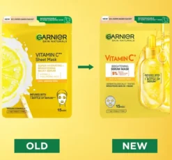 Garnier maska na tkaninie z witaminą C 1 sztuka