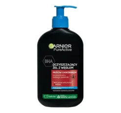 Garnier Pure Active oczyszczający żel z węglem przeciw zaskórnikom 250 ml