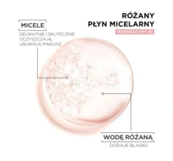 Garnier płyn micelarny z wodą różaną do skóry pozbawionej blasku 400 ml