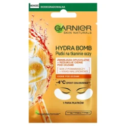 Garnier Skin Naturals Hydra Bomb płatki na tkaninie oczy 6 g