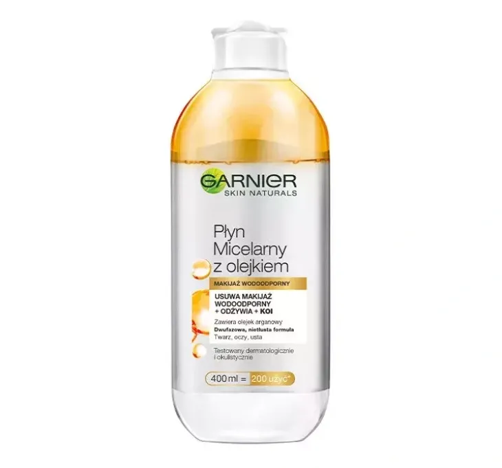 Garnier Skin Naturals płyn micelarny z olejkiem arganowym 400 ml