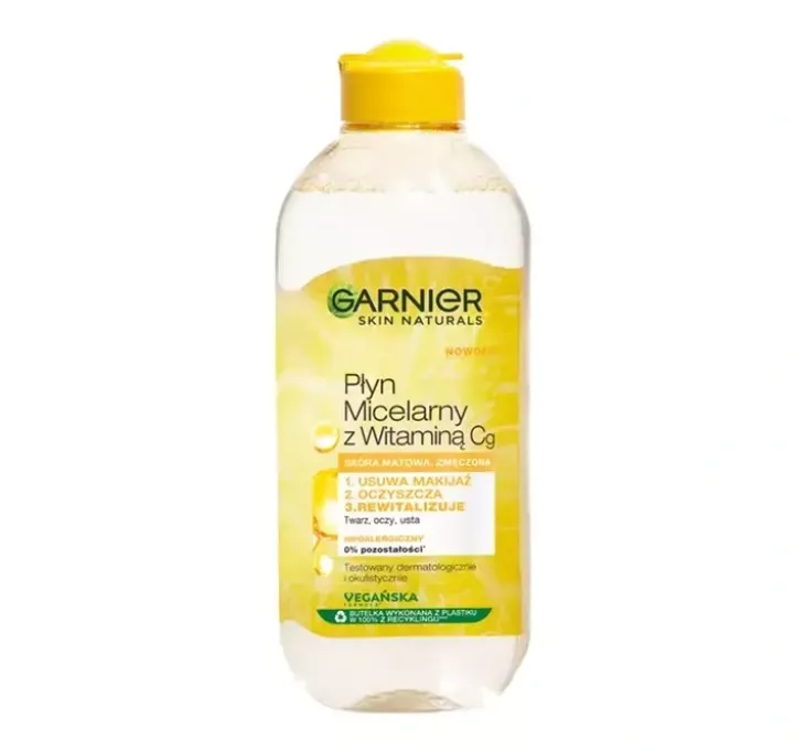 Garnier Skin Naturals Vitamin C płyn micelarny do demakijażu 400 ml