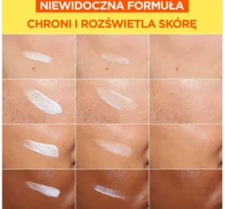 Garnier Vitamin C Daily UV rozświetlający fluid do twarzy SPF50+ Invisible 40 ml