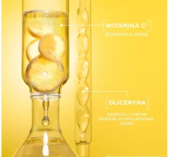 Garnier Vitamin C delikatna emulsja do mycia twarzy skóra matowa o nierównym kolorycie 250 ml