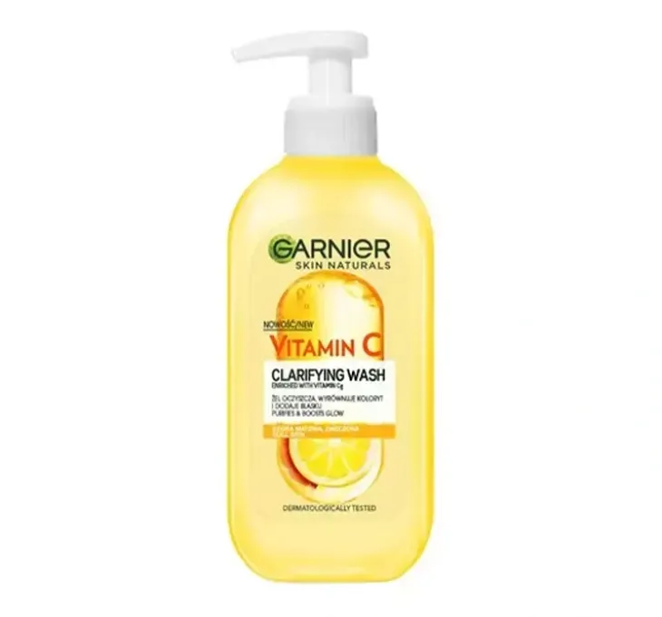 Garnier Vitamin C żel oczyszczający do twarzy 200 ml