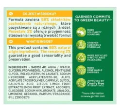 Garnier Vitamin C Glow Jelly nawilżający krem-żel do twarzy 50 ml