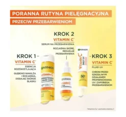 Garnier Vitamin C rozświetlająca esencja do twarzy 120 ml