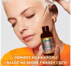 Garnier Vitamin C rozświetlające serum na noc 10% czystej witaminy C 30 ml