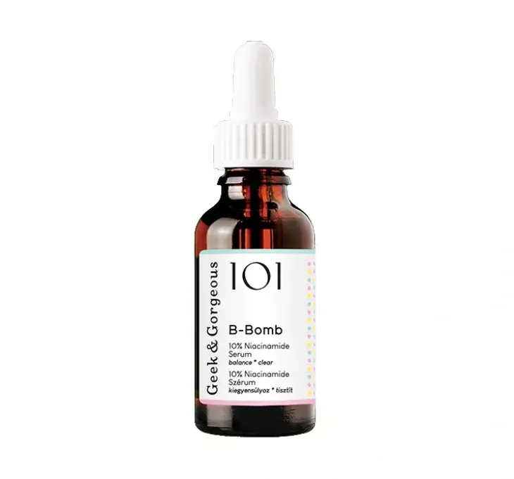Geek & Gorgeous B-Bomb normalizujące serum do twarzy z niacynamidem 10% 30 ml
