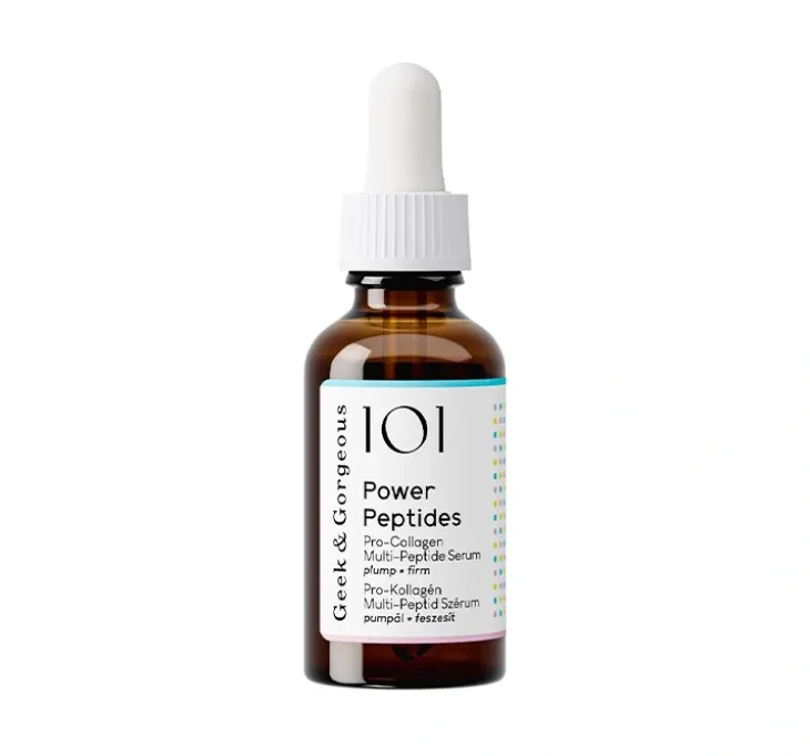 Geek & Gorgeous Power Peptides stymulujące serum do twarzy z peptydami 30 ml