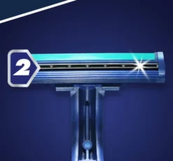 Gillette Blue II Plus jednorazowe maszynki do golenia dla mężczyzn 2szt