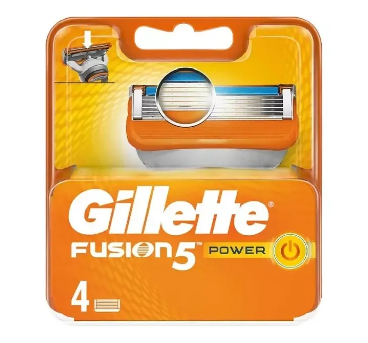 Gillette Fusion5 Power wkłady do maszynki do golenia dla mężczyzn 4 sztuki