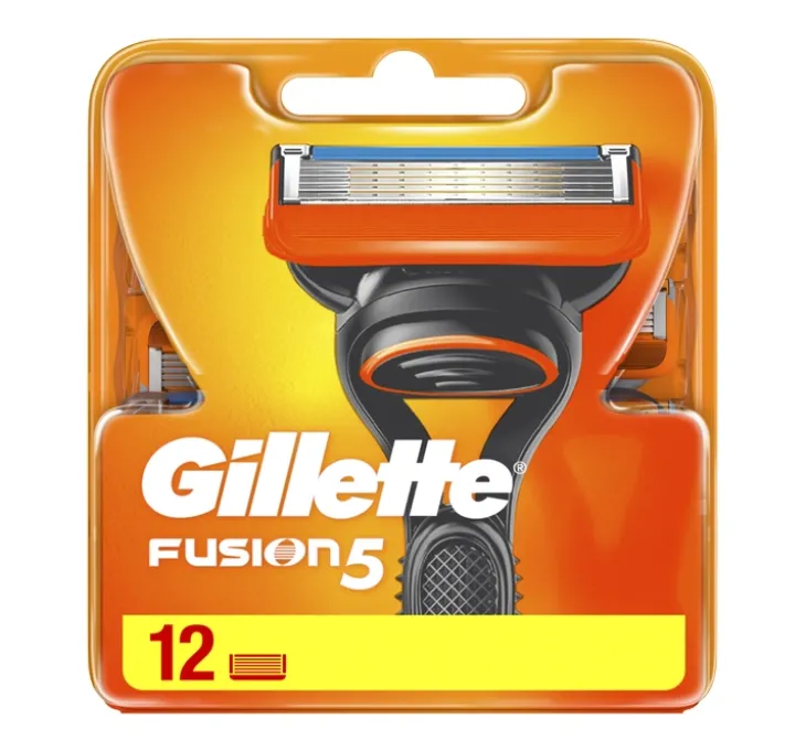 Gillette Fusion 5 wkłady do maszynki do golenia dla mężczyzn 12 sztuk