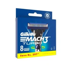 Gillette MACH3 Turbo wkłady do maszynki do golenia dla mężczyzn 8 sztuk