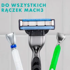 Gillette Mach3 wkłady do maszynki do golenia dla mężczyzn 12 sztuk