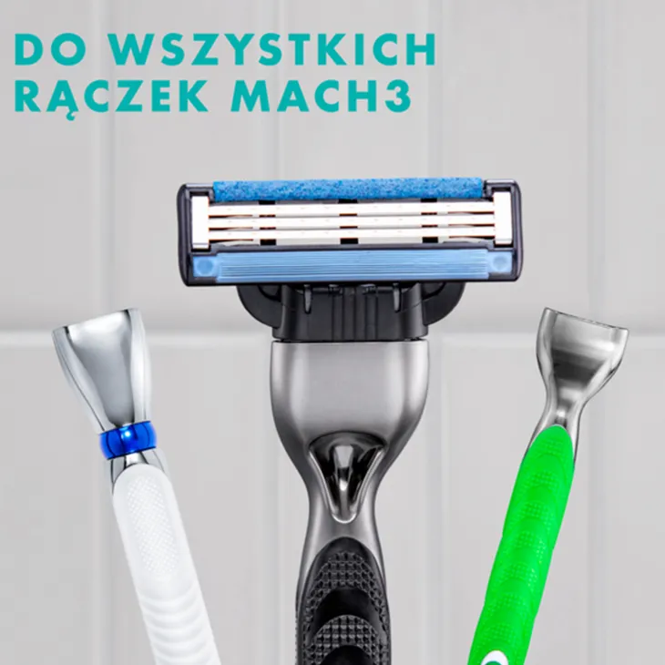 Gillette Mach3 wkłady do maszynki do golenia dla mężczyzn 12 sztuk