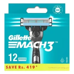 Gillette Mach3 wkłady do maszynki do golenia dla mężczyzn 12 sztuk