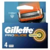 Gillette Proglide Power wkłady do maszynki do golenia dla mężczyzn 4 sztuki