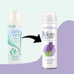 GILLETTE SATIN CARE LAVENDER TOUCH ŻEL DO GOLENIA DO SKÓRY NORMALNEJ 200ML