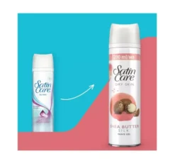 GILLETTE SATIN CARE SHEA BUTTER SILK ŻEL DO GOLENIA DO SKÓRY SUCHEJ 200ML