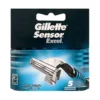 Gillette Sensor Excel wkłady do maszynki do golenia dla mężczyzn 5 sztuk