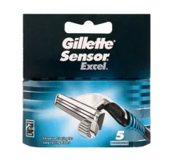 Gillette Sensor Excel wkłady do maszynki do golenia dla mężczyzn 5 sztuk