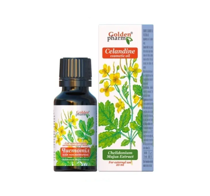 GoldenPharm olejek kosmetyczny Glistnik Górski 20ml