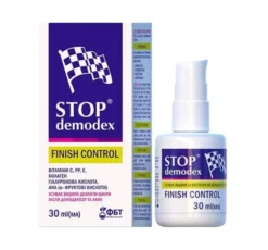 GoldenPharm Stop Demodex Finish Control żel do mycia twarzy 30ml