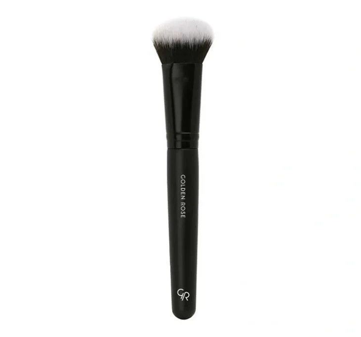 Golden Rose Angled Face Brush pędzel do blendowania i modelowania twarzy