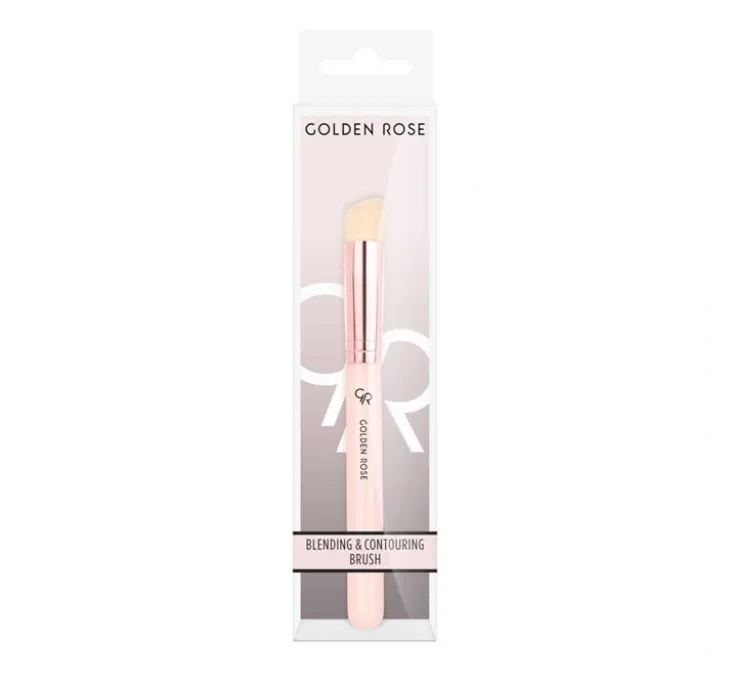 Golden Rose Blending & Contouring Brush ścięty pędzel do blendowania i konturowania